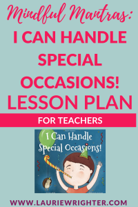 I Can Handle Special Occasions lesson plan